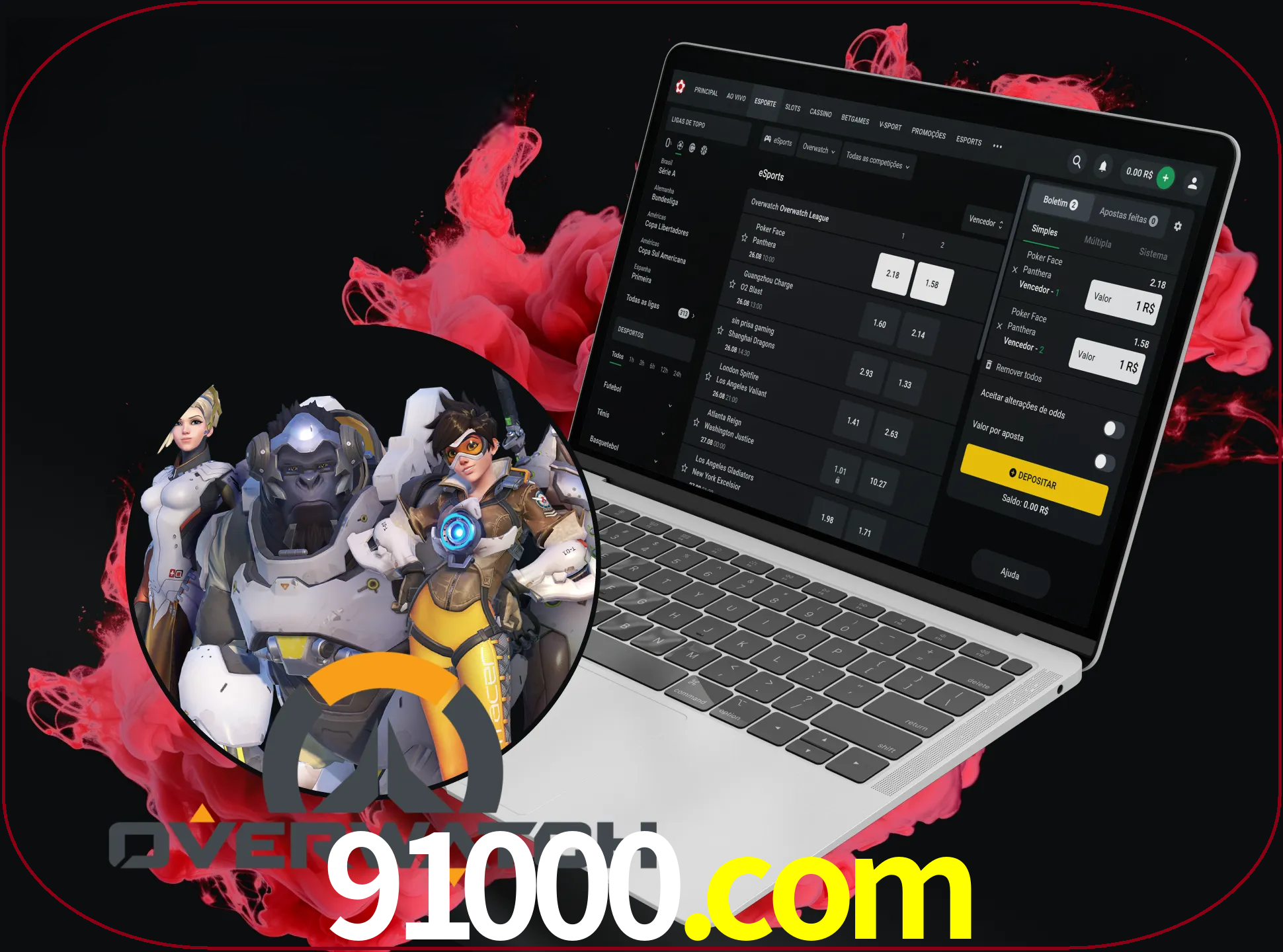 Os fãs deste fantástico jogo apreciarão a abundância de jogos e podem também ganhar dinheiro real apostando no 91000.