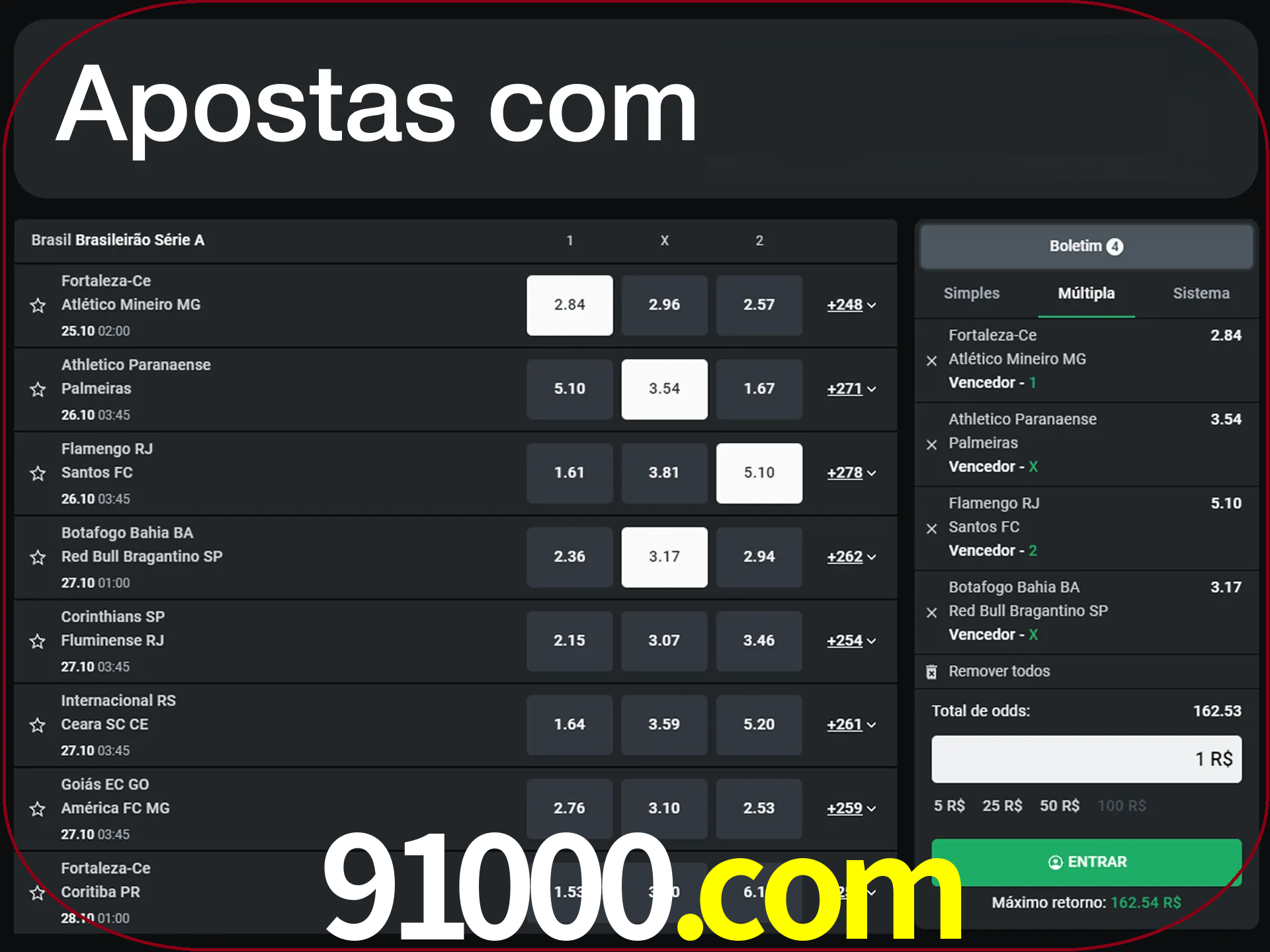 Aposte em vários diciplines com LeonBet.