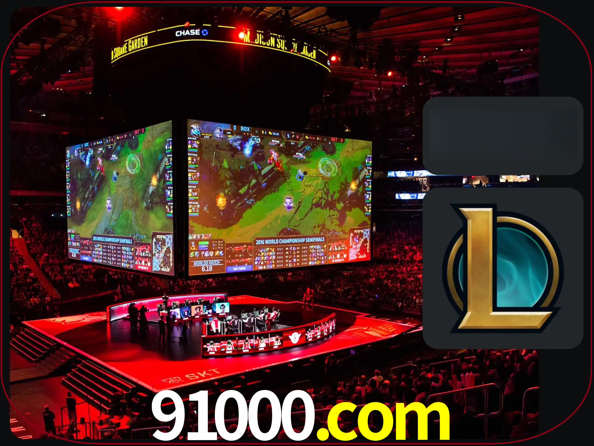 Aposta nos maiores jogos da League of Legends.